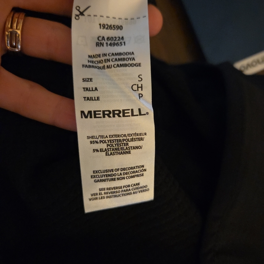Merrell Men's Black Performance Jacket - Picture 13 of 14